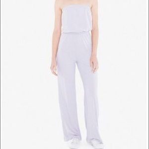 American Apparel Strapless Triblend Jumpsuit